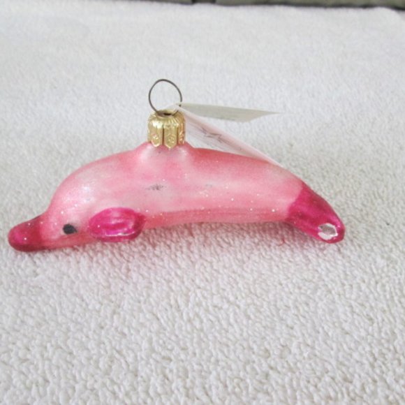 Christopher Radko Christmas Ornament 1998 Dolphin Frost $98-002-0 - Picture 2 of 9